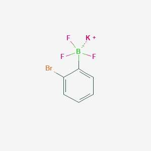 molecular formula C6H4BBrF3K B1324548 Potassium 2-bromophenyltrifluoroborate CAS No. 480445-38-3
