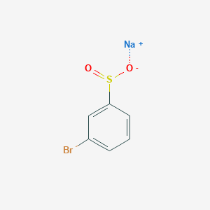 molecular formula C6H4BrNaO2S B1324574 3-溴苯磺酸钠 CAS No. 89520-70-7