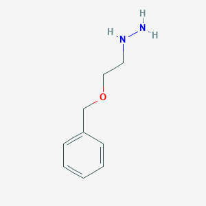 molecular formula C9H14N2O B13245914 [2-(Benzyloxy)ethyl]hydrazine 