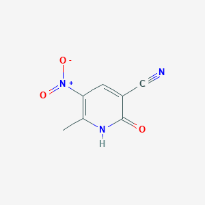molecular formula C7H5N3O3 B1324620 2-Hydroxy-6-methyl-5-nitronicotinonitrile CAS No. 85216-54-2