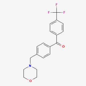 4-Morpholinomethyl-4'-trifluoromethylbenzophenone