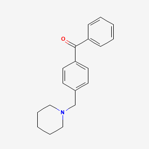 4-(Piperidinomethyl)benzophenone