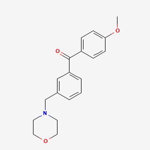 4'-Methoxy-3-morpholinomethyl benzophenone