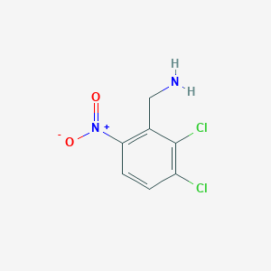2,3-Dichloro-6-nitrobenzylamine
