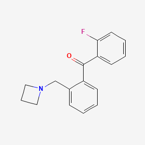 2-Azetidinomethyl-2'-fluorobenzophenone