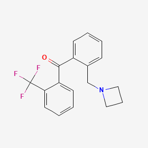 2-Azetidinomethyl-2'-trifluoromethylbenzophenone