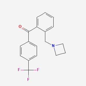 2-Azetidinomethyl-4'-trifluoromethylbenzophenone
