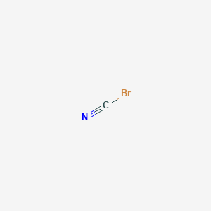molecular formula BrCN<br>CNBr<br>CBrN B132489 Cyanogen bromide CAS No. 506-68-3