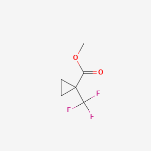 Methyl 1-(trifluoromethyl)cyclopropane-1-carboxylate