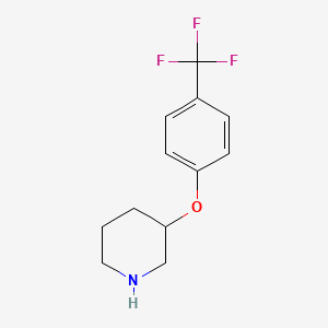3-[4-(Trifluoromethyl)phenoxy]piperidine