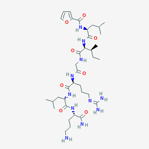 molecular formula C36H63N11O8 B013249 2-furoyl-LIGRLO-amide CAS No. 729589-58-6