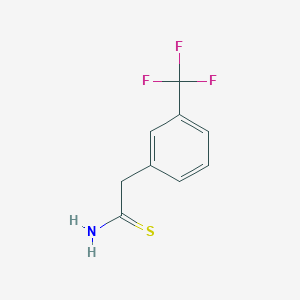 2-[3-(Trifluoromethyl)phenyl]ethanethioamide