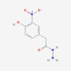 2-(4-Hydroxy-3-nitrophenyl)acetohydrazide