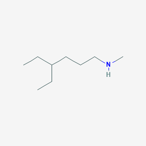 molecular formula C9H21N B13249341 (4-Ethylhexyl)(methyl)amine 