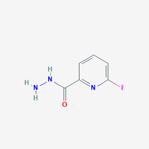 molecular formula C6H6IN3O B1324986 6-Iodo-pyridine-2-carboxylic acid hydrazide CAS No. 851102-43-7