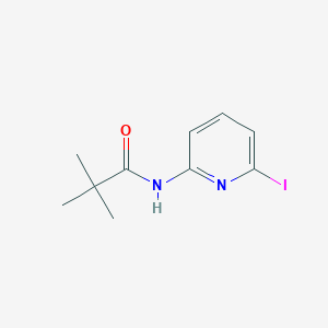 molecular formula C10H13IN2O B1324987 N-(6-Iodo-pyridin-2-yl)-2,2-dimethyl-propionamide CAS No. 851102-44-8