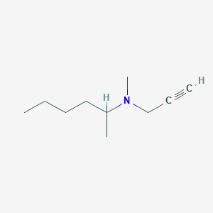 N-2-Hexyl-N-methylpropargylamine