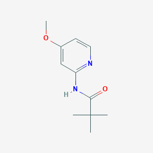 N-(4-Methoxy-pyridin-2-yl)-2,2-dimethyl-propionamide