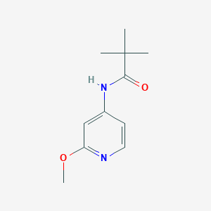B1325002 N-(2-Methoxy-pyridin-4-yl)-2,2-dimethyl-propionamide CAS No. 898561-71-2