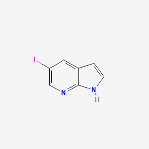 molecular formula C7H5IN2 B1325005 5-Iodo-1H-pyrrolo[2,3-b]pyridine CAS No. 898746-50-4