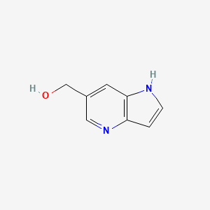 molecular formula C8H8N2O B1325023 (1H-Pyrrolo[3,2-b]pyridin-6-yl)methanol CAS No. 1015609-51-4