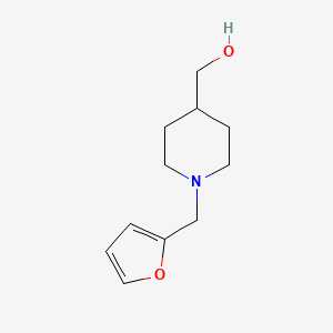 [1-(furan-2-ylmethyl)piperidin-4-yl]methanol
