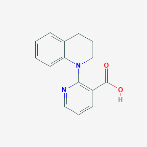2-[3,4-Dihydro-1(2H)-quinolinyl]nicotinic acid