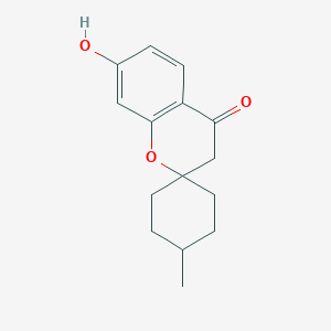 7-hydroxy-4'-methylspiro[chromene-2,1'-cyclohexan]-4(3H)-one