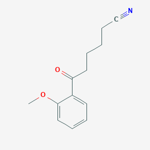 6-(2-Methoxyphenyl)-6-oxohexanenitrile