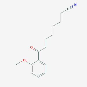 8-(2-Methoxyphenyl)-8-oxooctanenitrile
