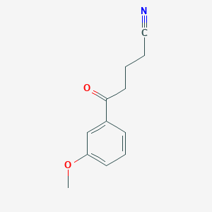 5-(3-Methoxyphenyl)-5-oxovaleronitrile