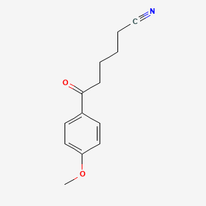 6-(4-Methoxyphenyl)-6-oxohexanenitrile