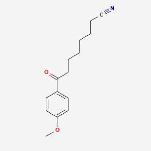 8-(4-Methoxyphenyl)-8-oxooctanenitrile