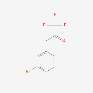 B1325228 3-(3-Bromophenyl)-1,1,1-trifluoro-2-propanone CAS No. 898787-59-2