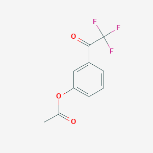 3-(2,2,2-Trifluoroacetyl)phenyl acetate