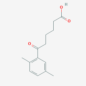 6-(2,5-Dimethylphenyl)-6-oxohexanoic acid