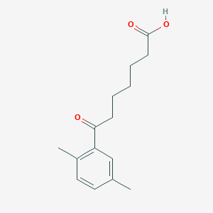 7-(2,5-Dimethylphenyl)-7-oxoheptanoic acid