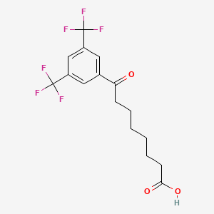 8-(3,5-Ditrifluoromethylphenyl)-8-oxooctanoic acid