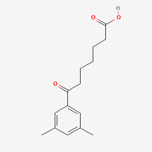 7-(3,5-Dimethylphenyl)-7-oxoheptanoic acid