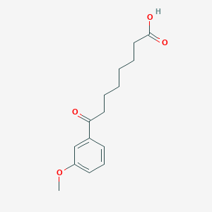 8-(3-Methoxyphenyl)-8-oxooctanoic acid