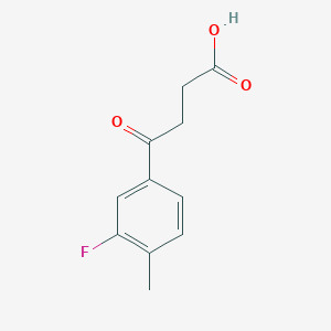 4-(3-Fluoro-4-methylphenyl)-4-oxobutyric acid