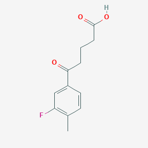 5-(3-Fluoro-4-methylphenyl)-5-oxovaleric acid