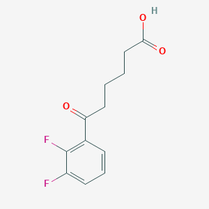 6-(2,3-Difluorophenyl)-6-oxohexanoic acid