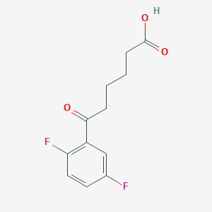 6-(2,5-Difluorophenyl)-6-oxohexanoic acid