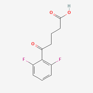 5-(2,6-Difluorophenyl)-5-oxovaleric acid