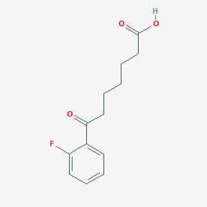 7-(2-Fluorophenyl)-7-oxoheptanoic acid