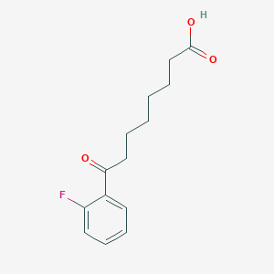 8-(2-Fluorophenyl)-8-oxooctanoic acid