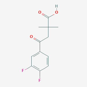 4-(3,4-Difluorophenyl)-2,2-dimethyl-4-oxobutyric acid