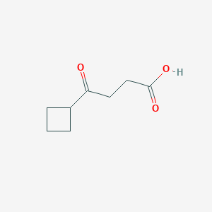 molecular formula C8H12O3 B1325301 4-Cyclobutyl-4-oxobutyric acid CAS No. 889953-85-9