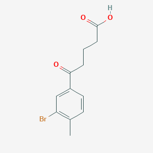 5-(3-Bromo-4-methylphenyl)-5-oxovaleric acid